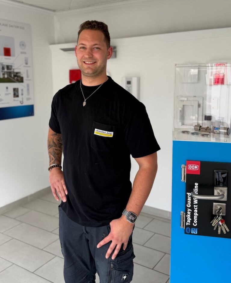 Mitarbeiter bei Master Key